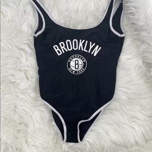 One Piece Brooklyn Nets Large Swim Suit